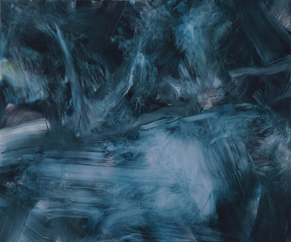 Blue, 2015, 50 x 60 cm
