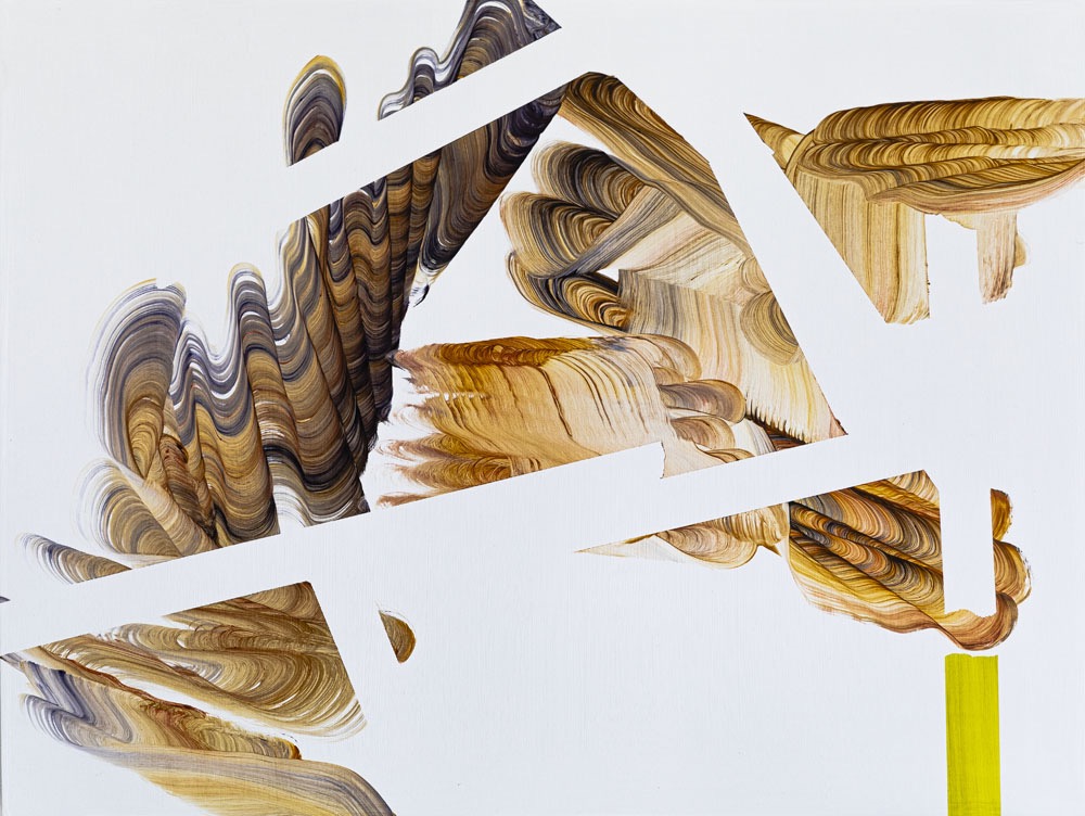 Edda, 60 x 80 cm, Öl auf Holzkasten, 2021