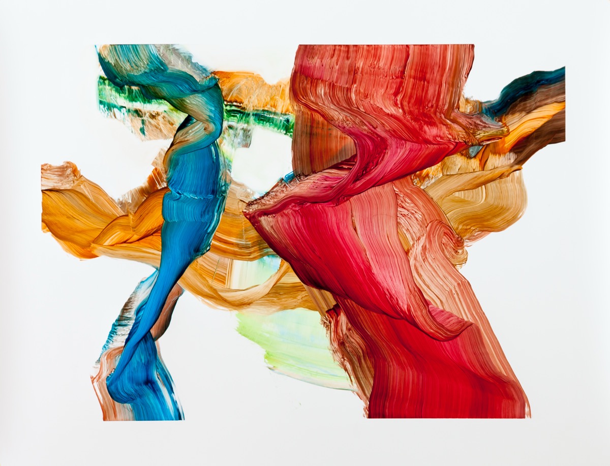 Pallio, 2016, 76 x 100 cm, &Ouml;l auf Yupo Papier