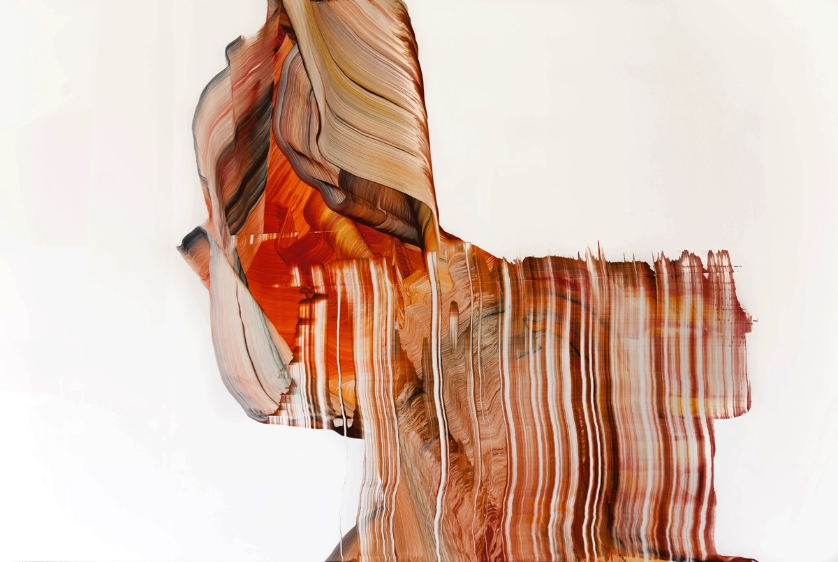 Antelope, 2018, 100 x 150 cm, &Ouml;l auf Plexiglas