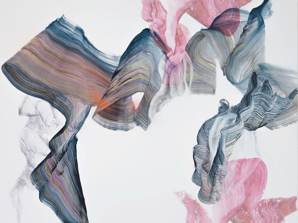 Catwalk, 2017, 75 x 100 cm, &Ouml;l auf Aludibond