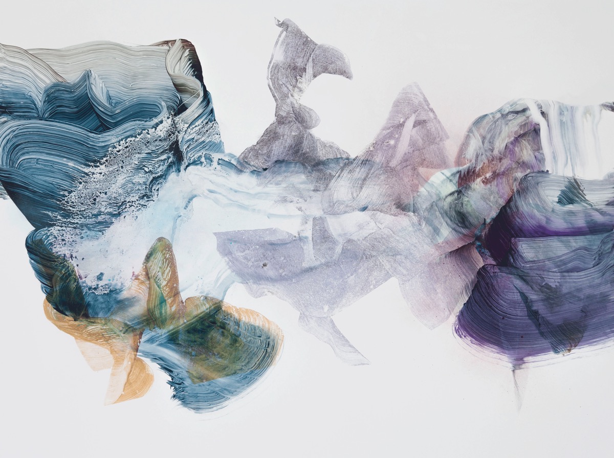 Gangway, 2018, 75 x 100 cm, &Ouml;l auf Aludibond