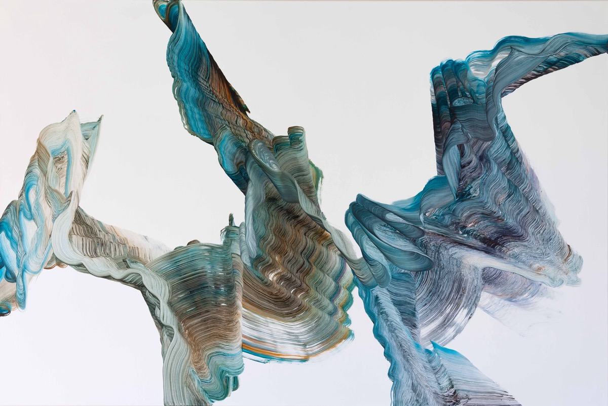 Shallow, 2019, 120 x 180 cm, &Ouml;l auf Leinwand