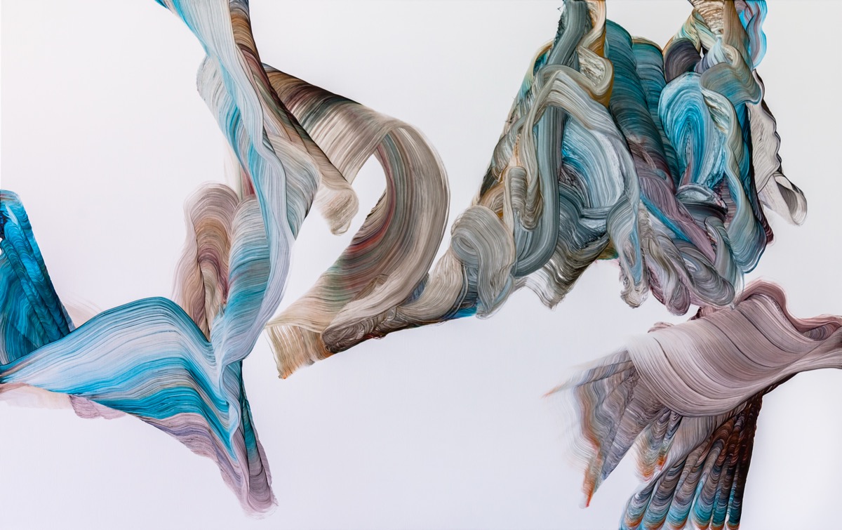 Shell, 2019, 120 x 190 cm, &Ouml;l auf Leinwand