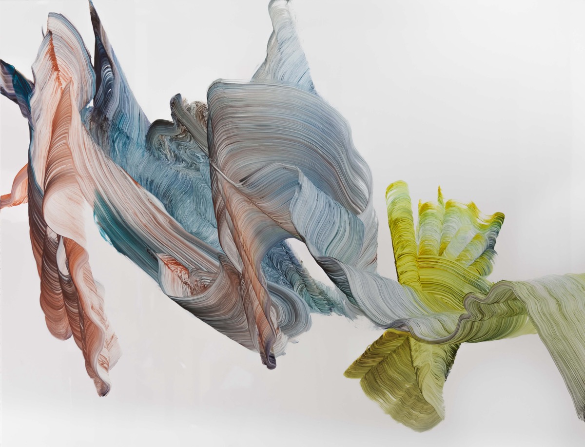 Fiesco, 2019, 100 x 130 cm, &Ouml;l auf Plexiglas