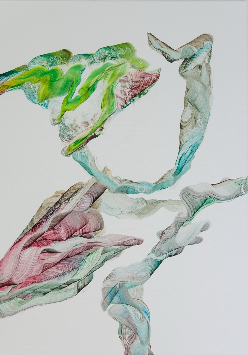 Tengga, 2018, 70 x 100 cm, &Ouml;l auf Leinwand