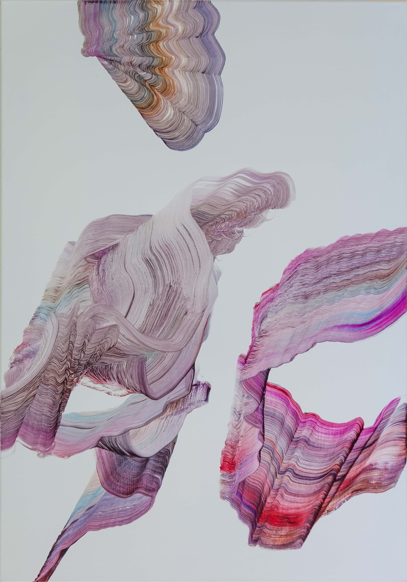 Paria, 2018, 70 x 100, &Ouml;l auf Leinwand